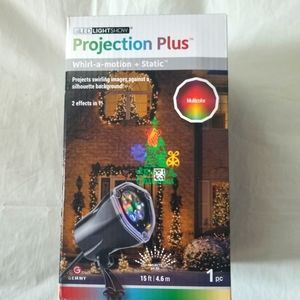 Holiday Christmas Projection Plus, 2 Effects in 1. NEW